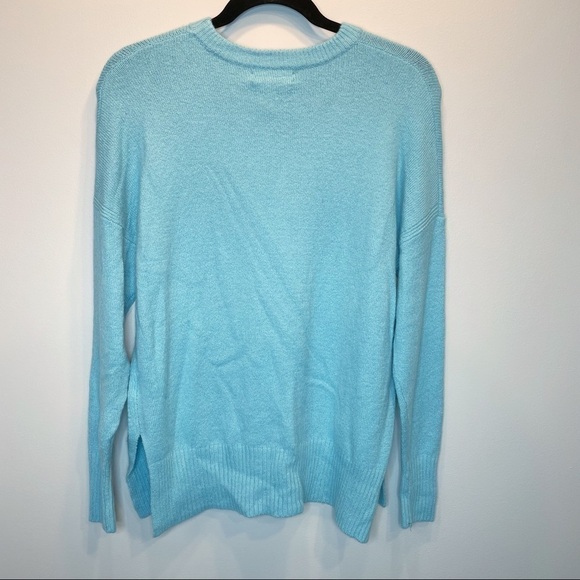 Treasure & Bond Crewneck Sweater Blue Milky XS NWT New - Picture 7 of 8